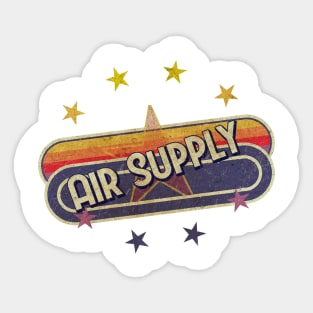 ElaCuteOfficeGirl Vintage Air Supply Sticker